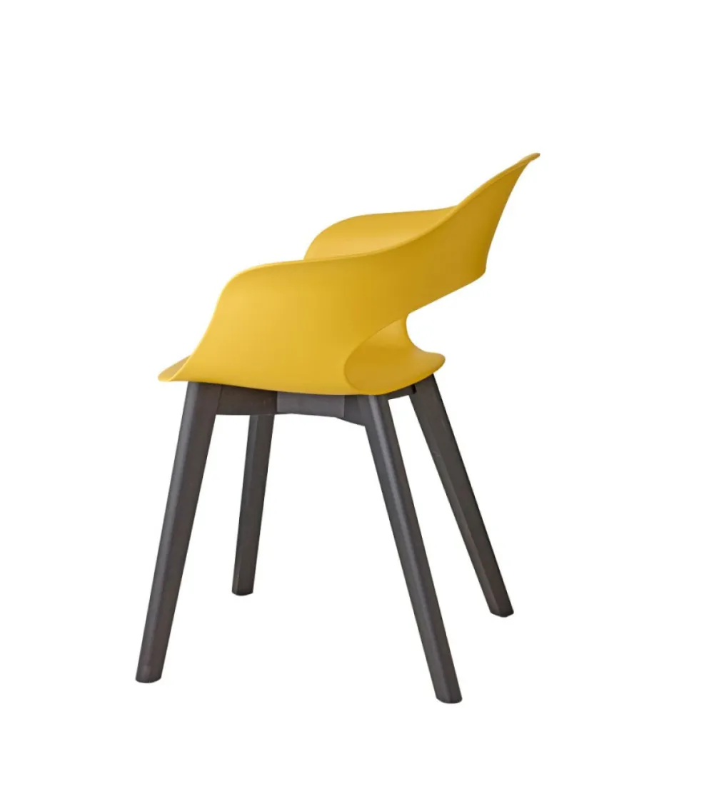 Lot 2 Chaises Lady B Natural - SCAB