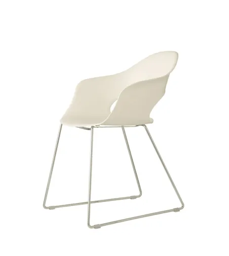 Lot 2 Chaises Lady B à Base Traîneau - SCAB