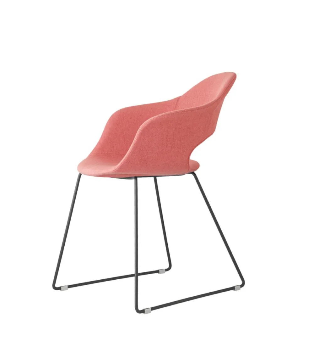 Chaise Lady B Pop à Base Traîneau - SCAB