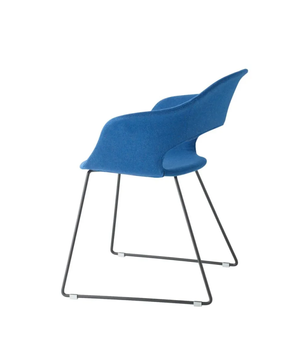 Chaise Lady B Pop à Base Traîneau - SCAB
