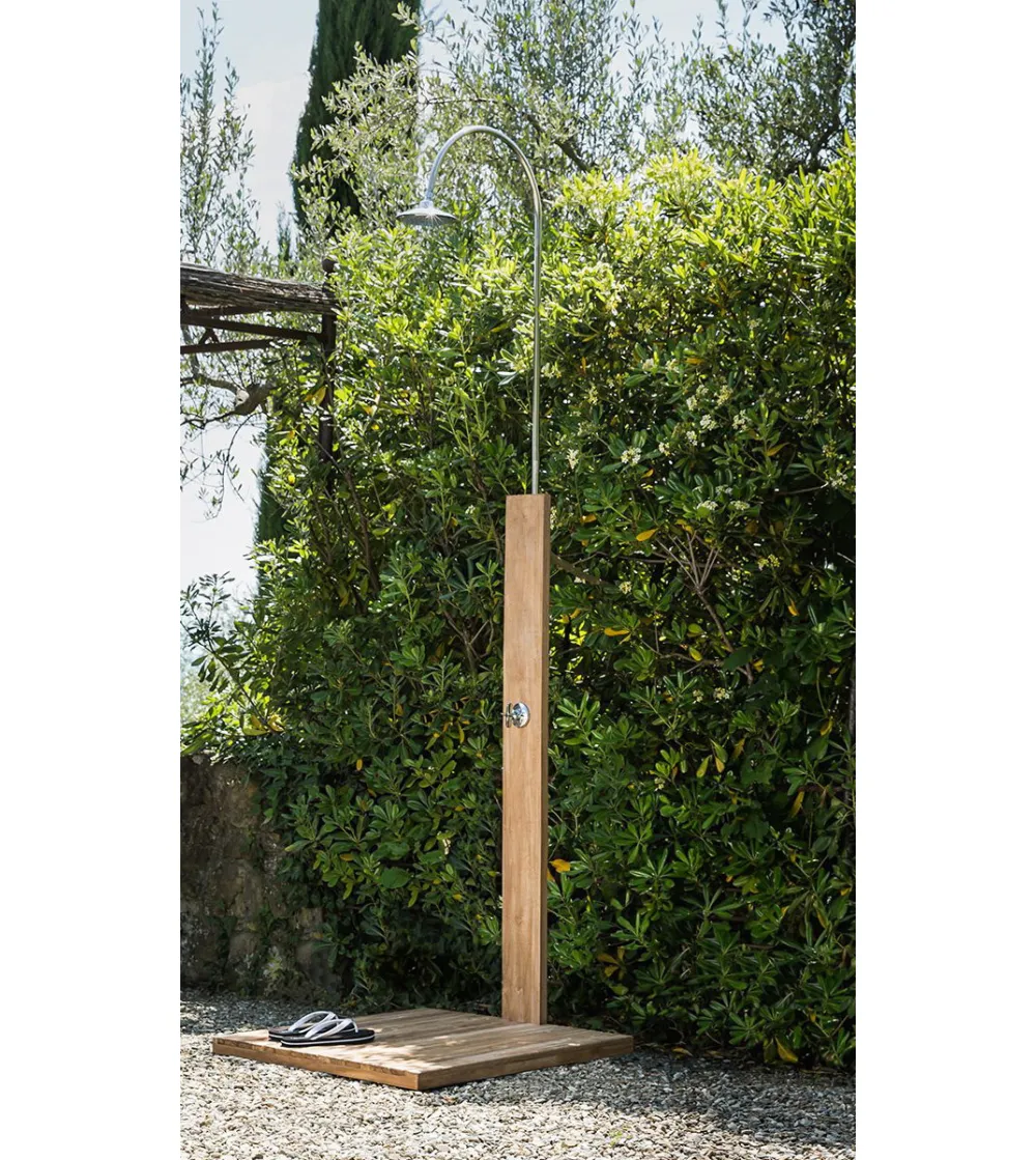 Douche De Jardin Helix - Il Giardino Di Legno