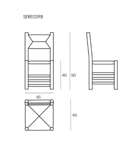 Sedia Serengeti - Il Giardino Di Legno