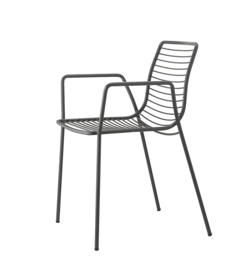 Lot 2 Chaises Summer avec Accoudoirs - SCAB