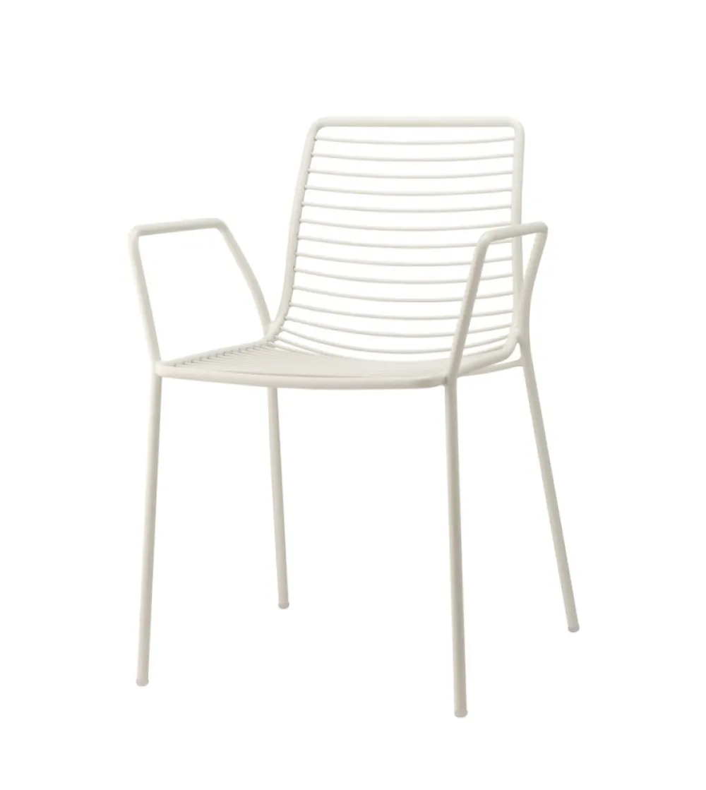 Lot 2 Chaises Summer avec Accoudoirs - SCAB