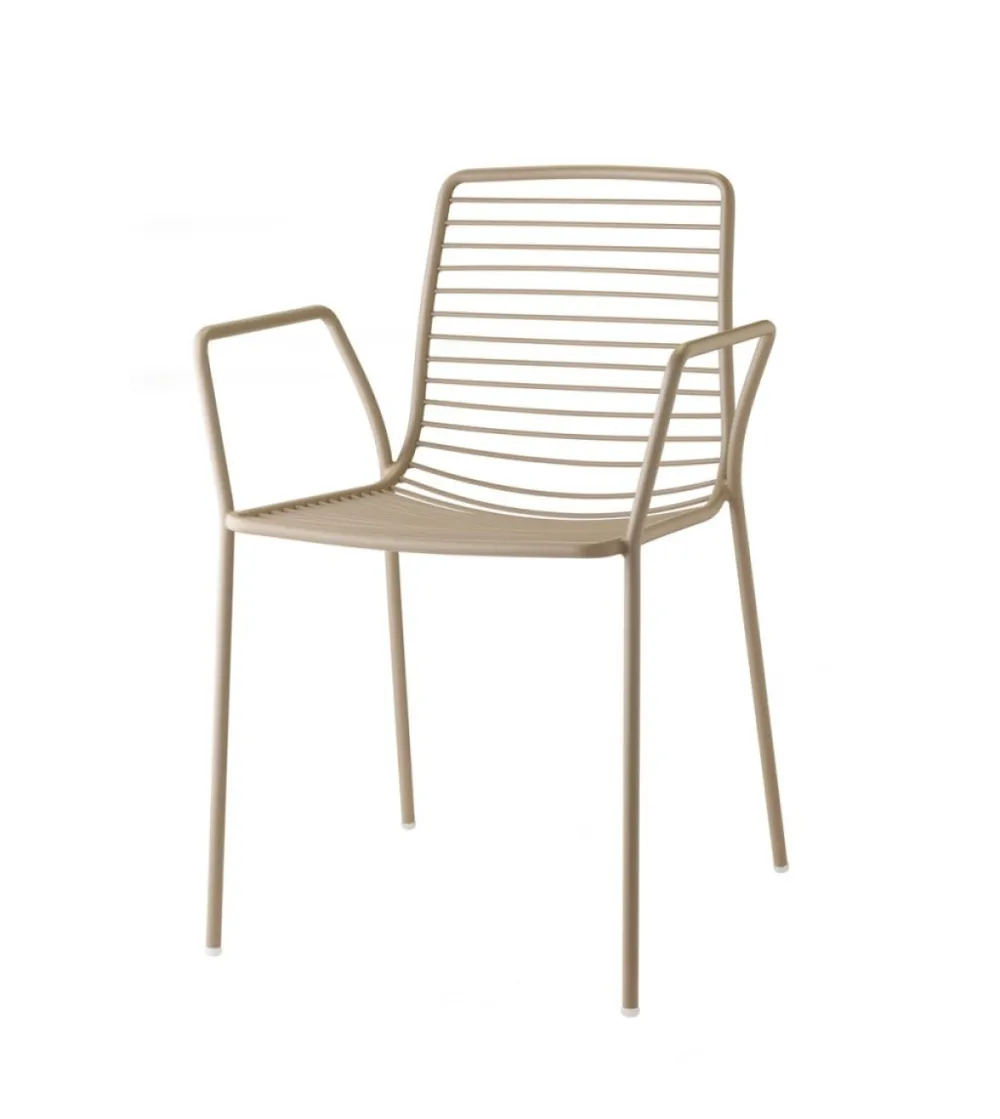 Lot 2 Chaises Summer avec Accoudoirs - SCAB