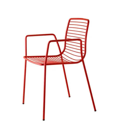 Lot 2 Chaises Summer avec Accoudoirs - SCAB