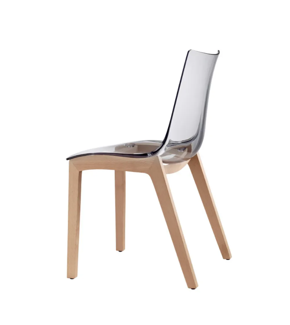 Lot 2 Chaises Natural Zebra Antishock - SCAB