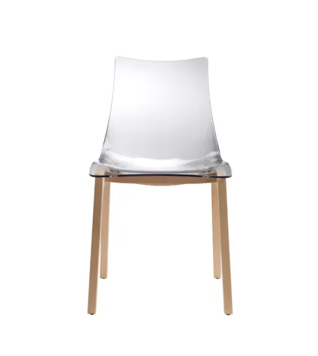 Lot 2 Chaises Natural Zebra Antishock - SCAB