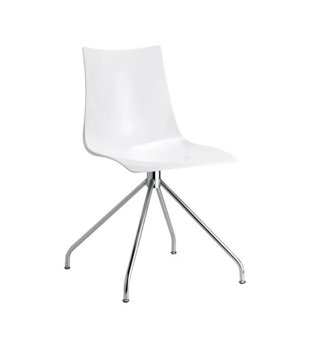 SCAB - Set 2 Zebra Antishock Chairs with Swivel Base