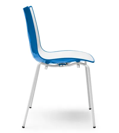 Lot 2 Chaises Zebra Bicolore - SCAB 2