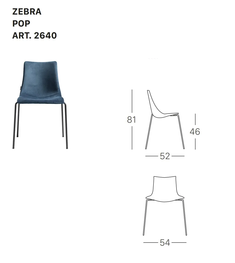 Silla Zebra Pop - SCAB