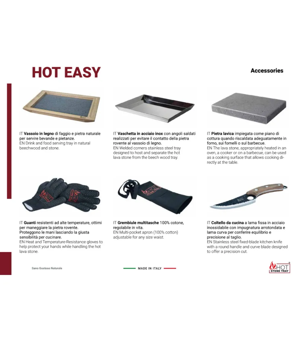 Vassoio Hot Easy - Hot Stone Tray