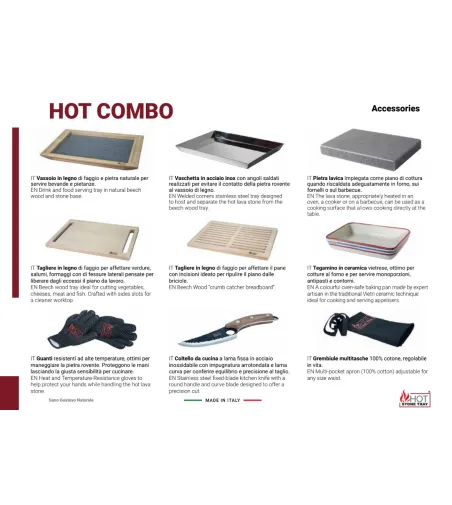 Plateau Hot Combo - Hot Stone Tray