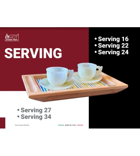 Bandeja Serving - Hot Stone Tray