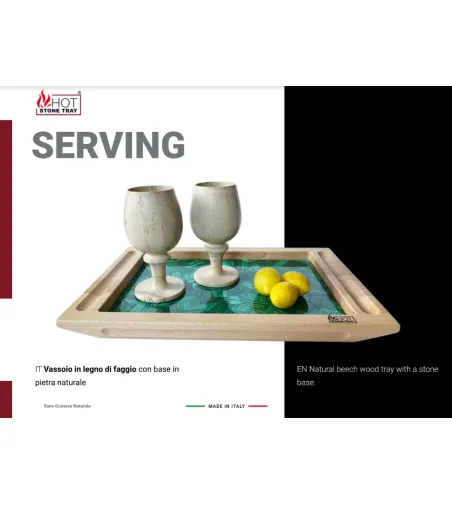 Serving Tablett - Hot Stone Tray