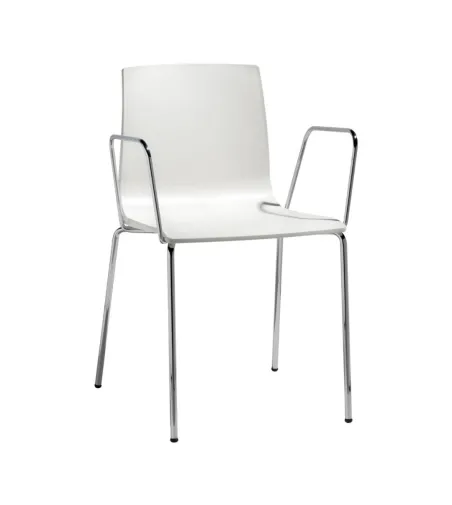 Lot 2 Chaises Alice avec Accoudoirs - SCAB