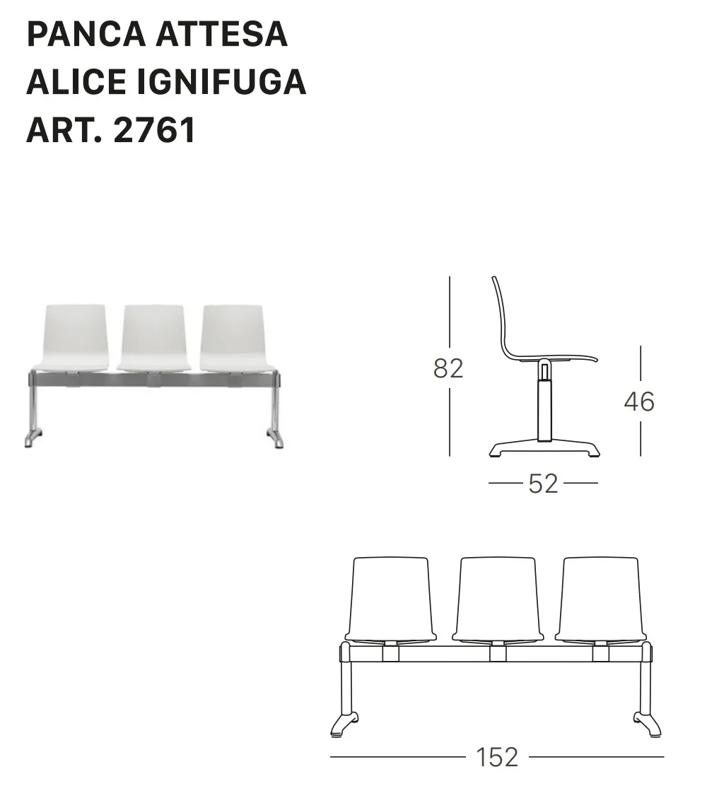 Banc d'Attente Alice - SCAB