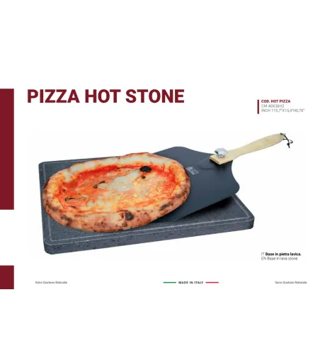 Hot Stone Pizza Top - Hot Stone Tray