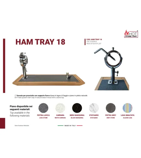 Plateau Ham Tray - Hot Stone Tray