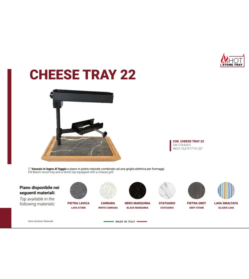 Cheese Tray Tablett - Hotstone Tray