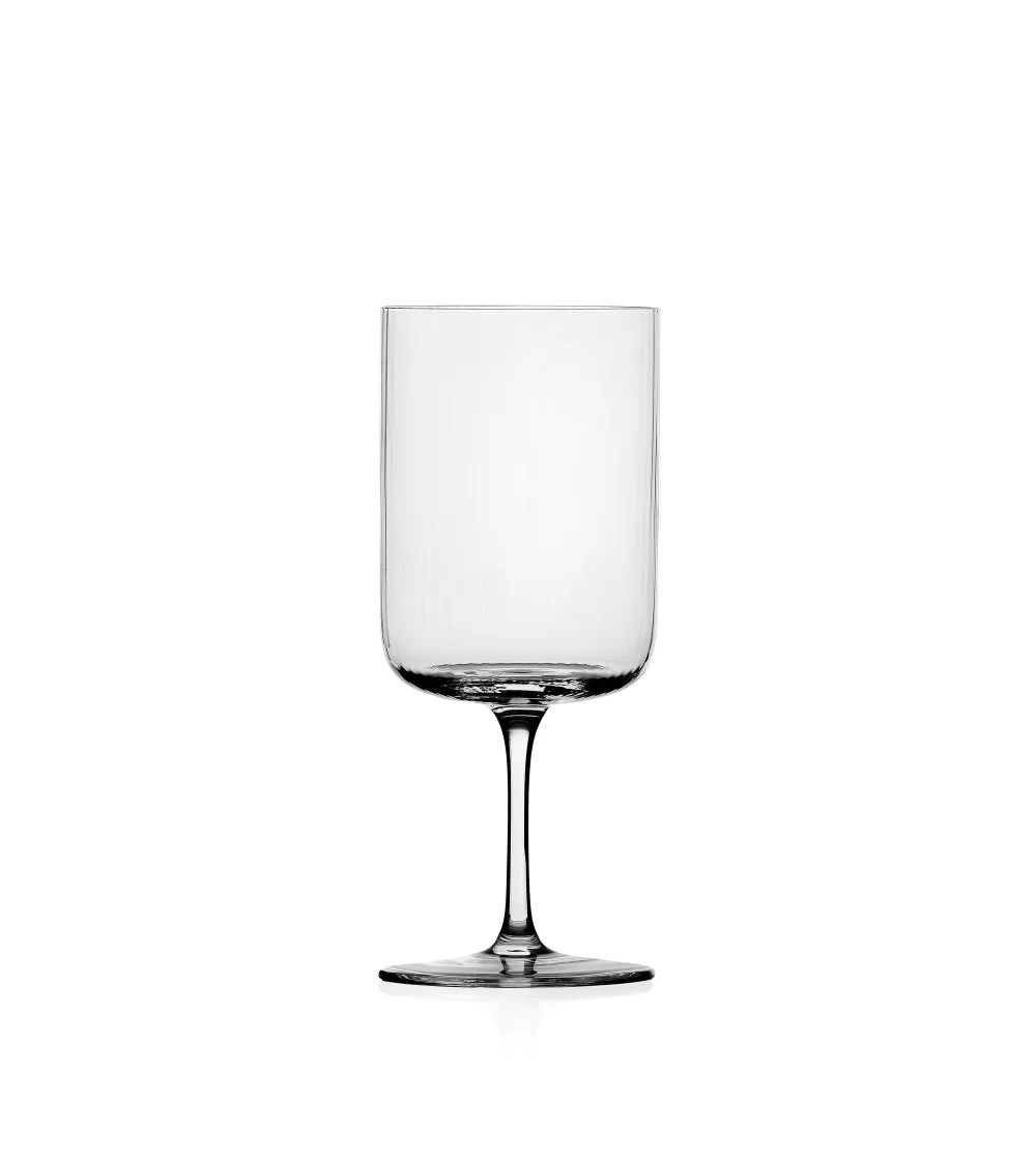 Set 6 Pleats Wine Glasses - Ichendorf