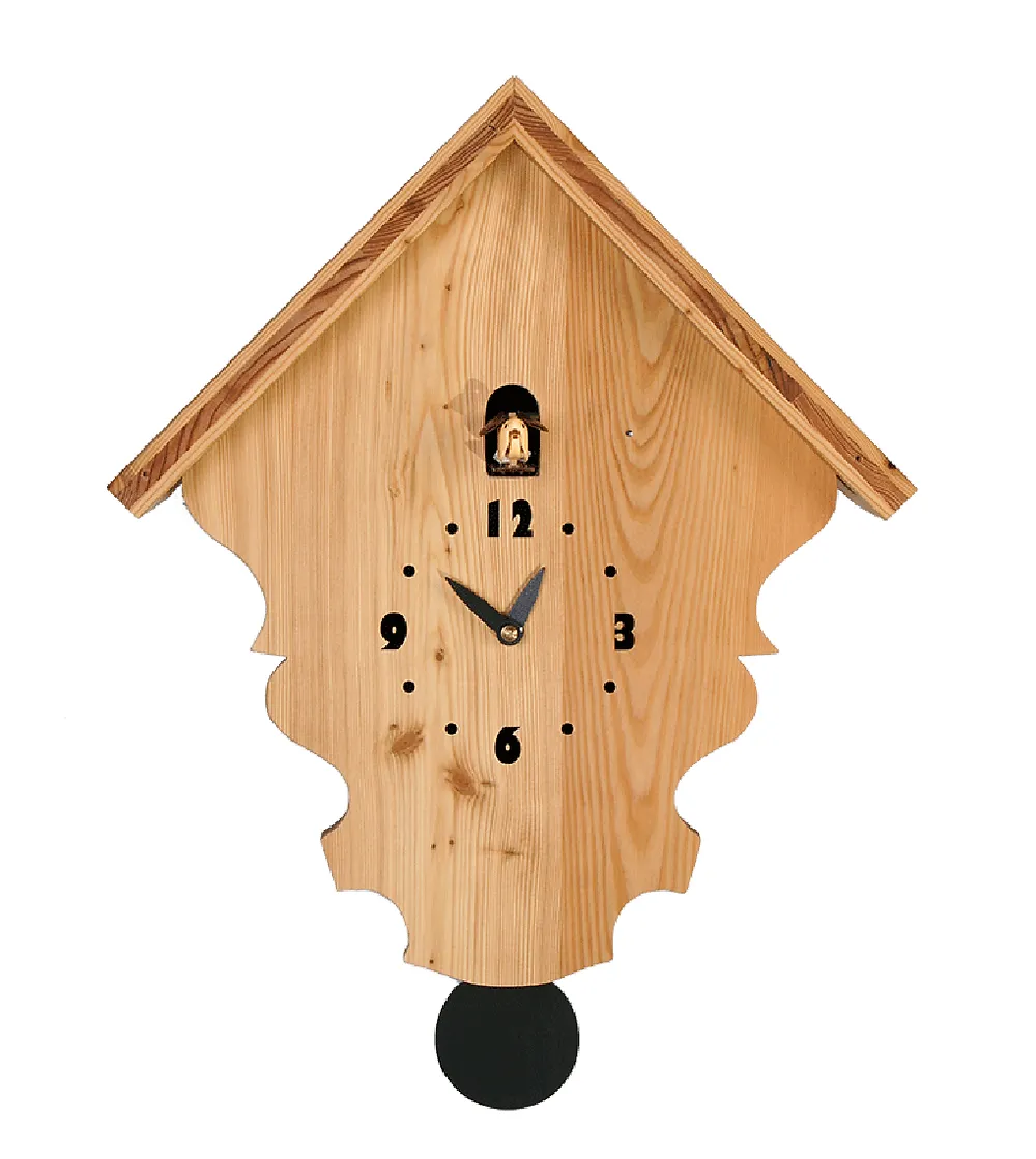 Pirondini - Cuckoo Wall Clock With Pendulum Natural