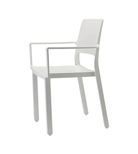 Lot 4 Chaises Kate avec Accoudoirs - SCAB