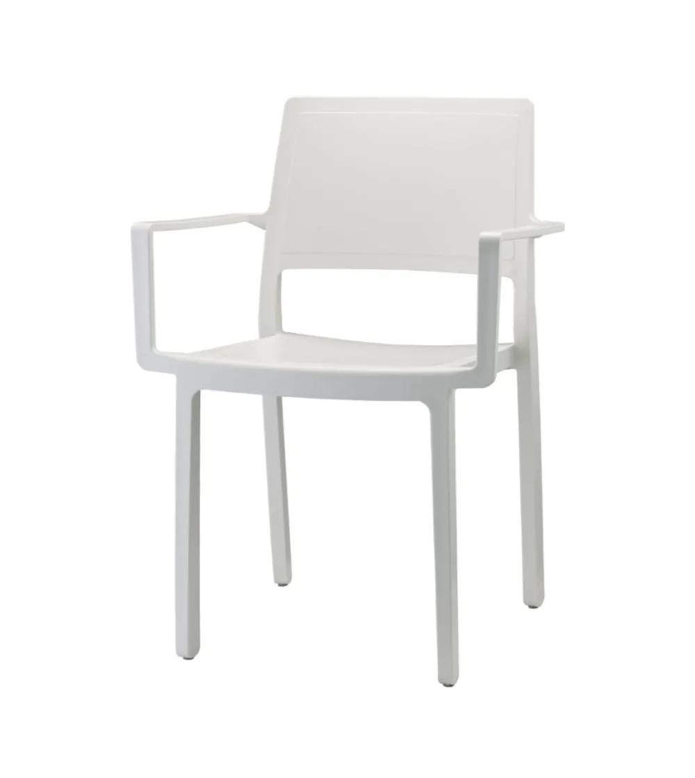 Set 4 Sedie Kate con Braccioli - SCAB