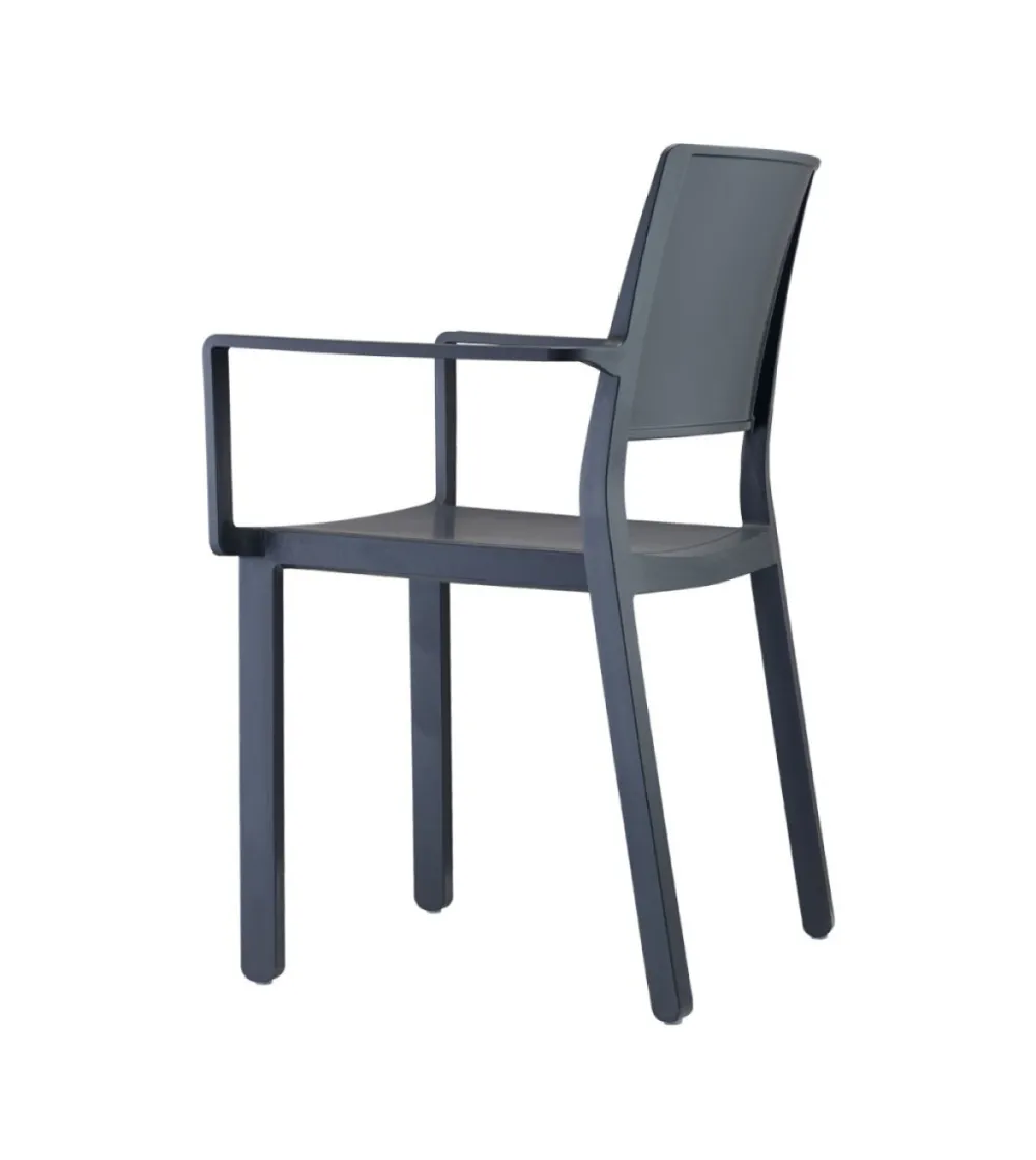 Lot 4 Chaises Kate avec Accoudoirs -...