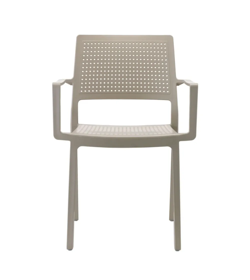Lot 4 Chaises Emi avec Accoudoirs - SCAB