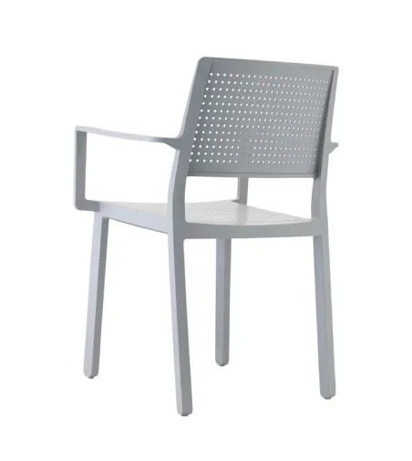 Lot 4 Chaises Emi avec Accoudoirs - SCAB