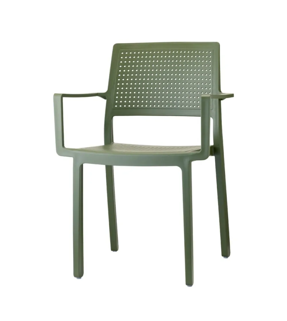 SCAB - Set 4 Emi Chairs with Armrests