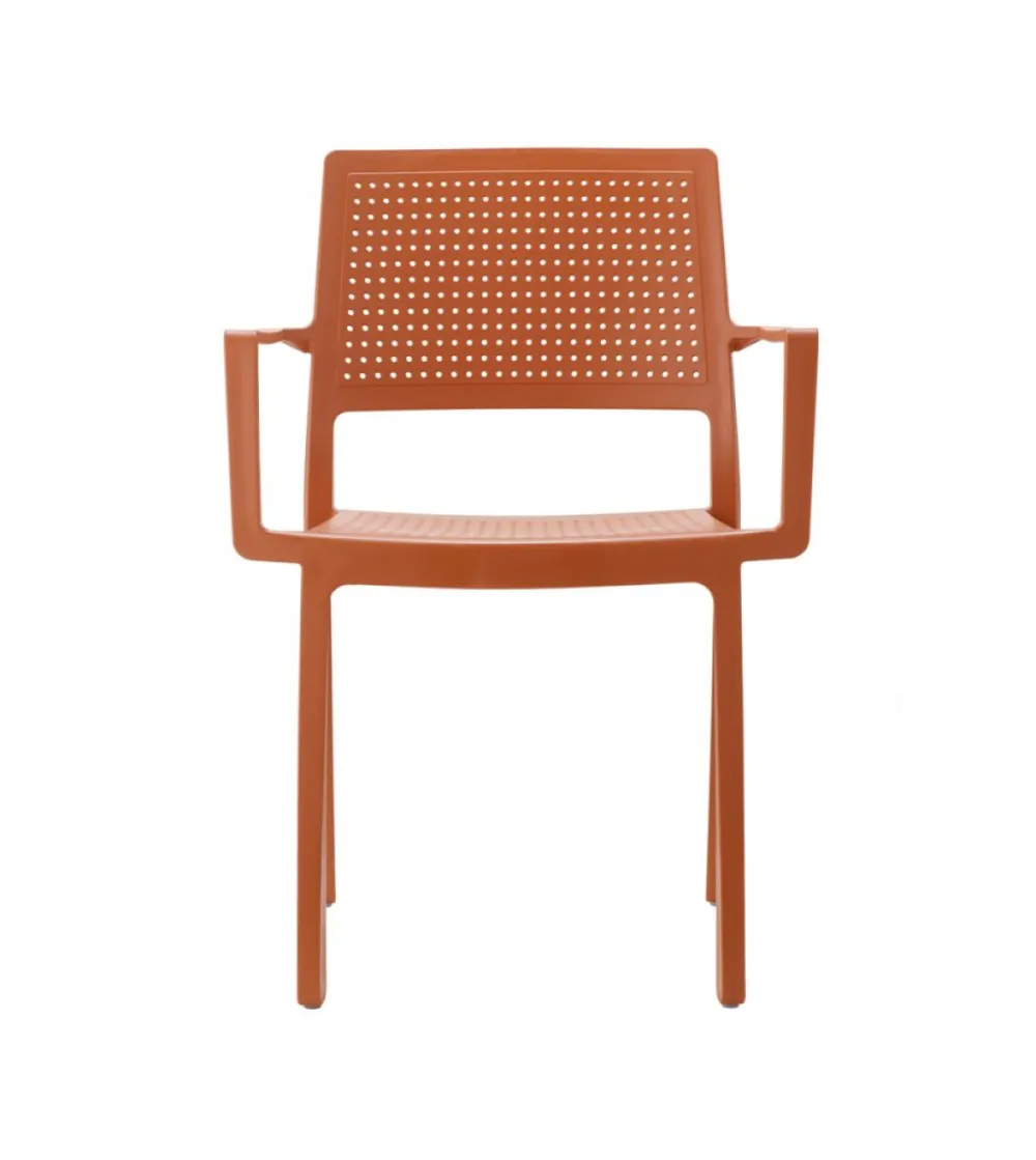 SCAB - Set 4 Emi Chairs with Armrests