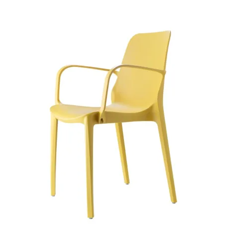 SCAB - Set 4 Ginevra Chairs with Armrests