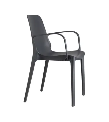 SCAB - Set 4 Ginevra Chairs with Armrests