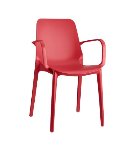 SCAB - Set 4 Ginevra Chairs with Armrests