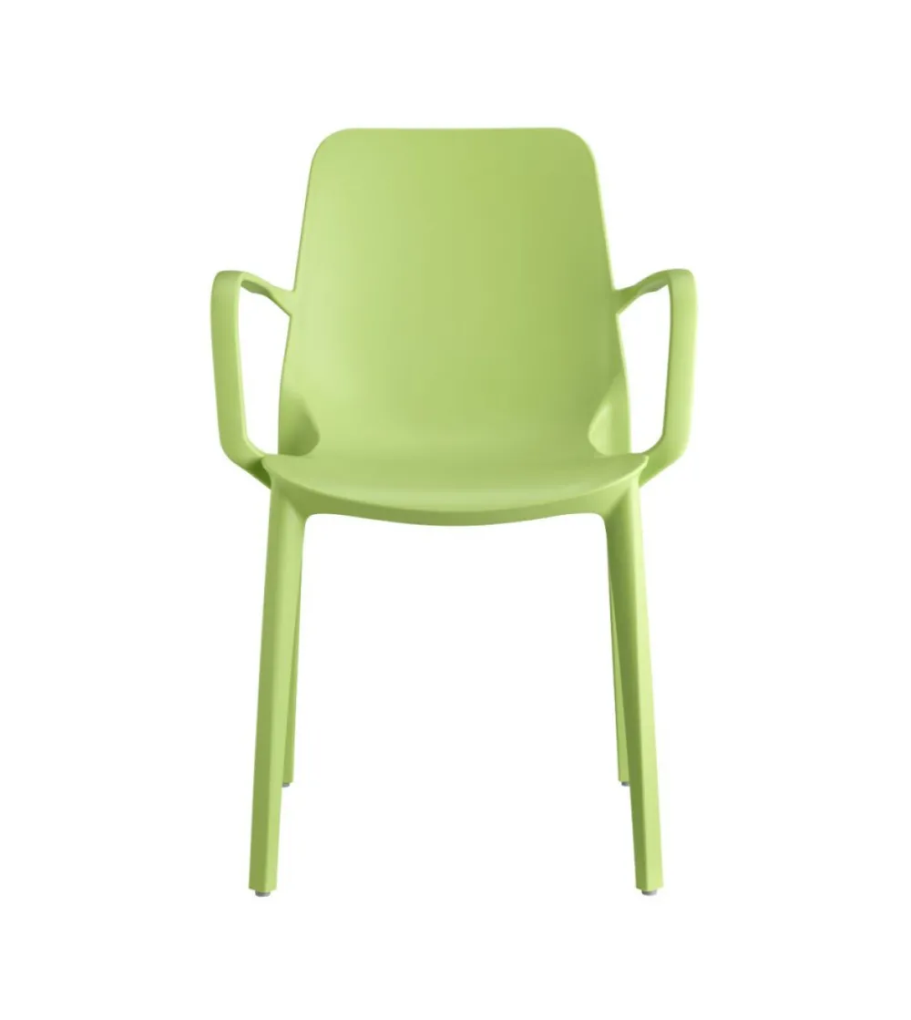 SCAB - Set 4 Ginevra Chairs with Armrests