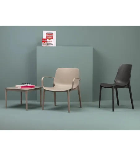 SCAB - Set 2 Ginevra Lounge Armchairs