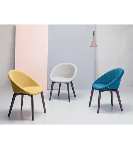 Chaise Natural Giulia Pop - SCAB