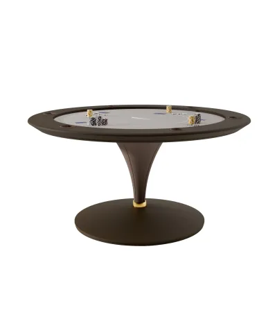 Vismara Design - Runder Pokertisch Asso Deluxe