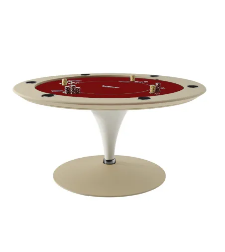 Table De Poker Ronde Asso - Vismara Design