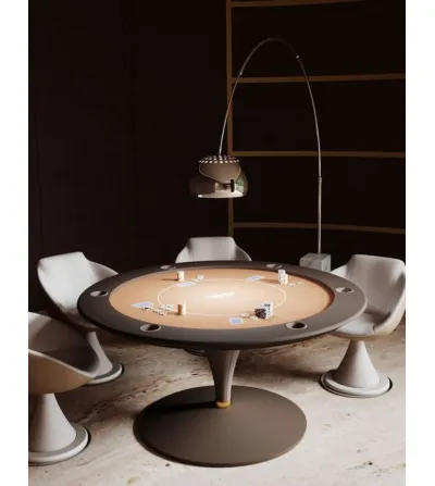 Table De Poker Ronde Asso - Vismara Design 2