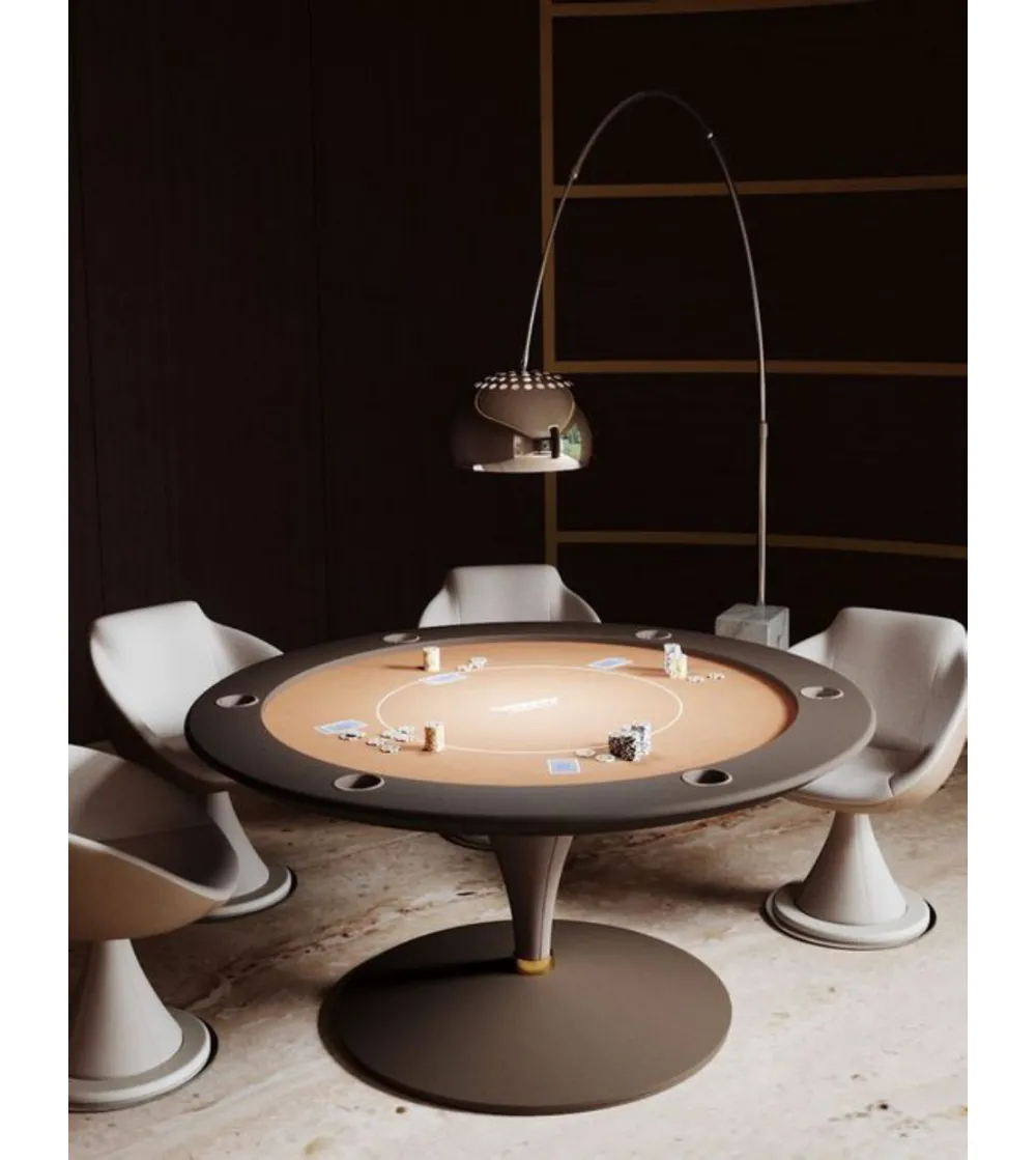 Vismara Design - Asso Round Poker Table