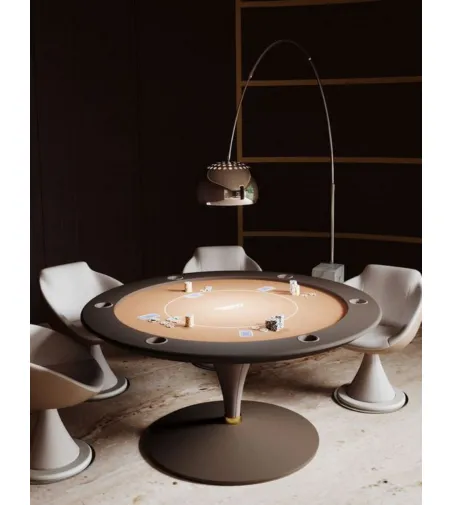 Tavolo Rotondo Da Poker Asso - Vismara Design