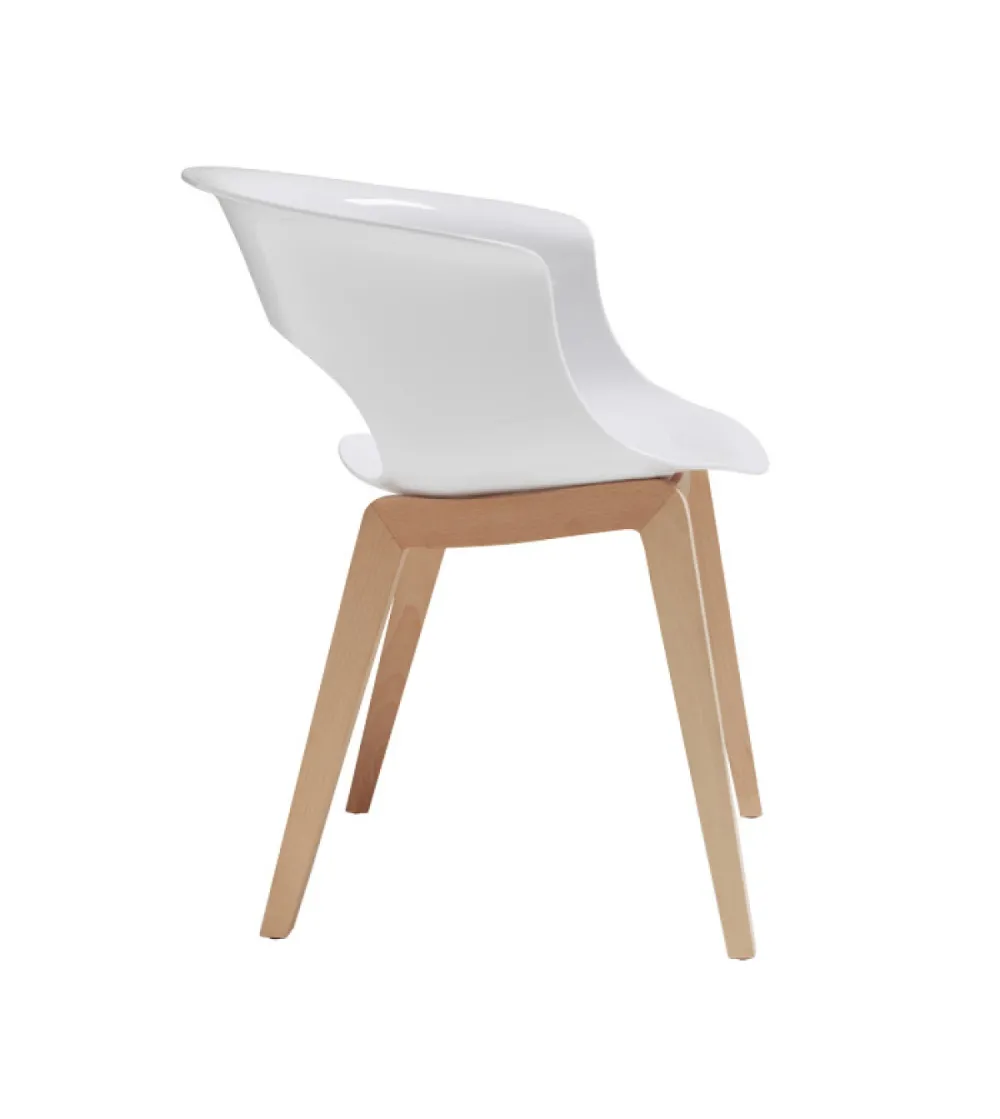 Lot 2 Chaises Natural Miss B Antishock - SCAB