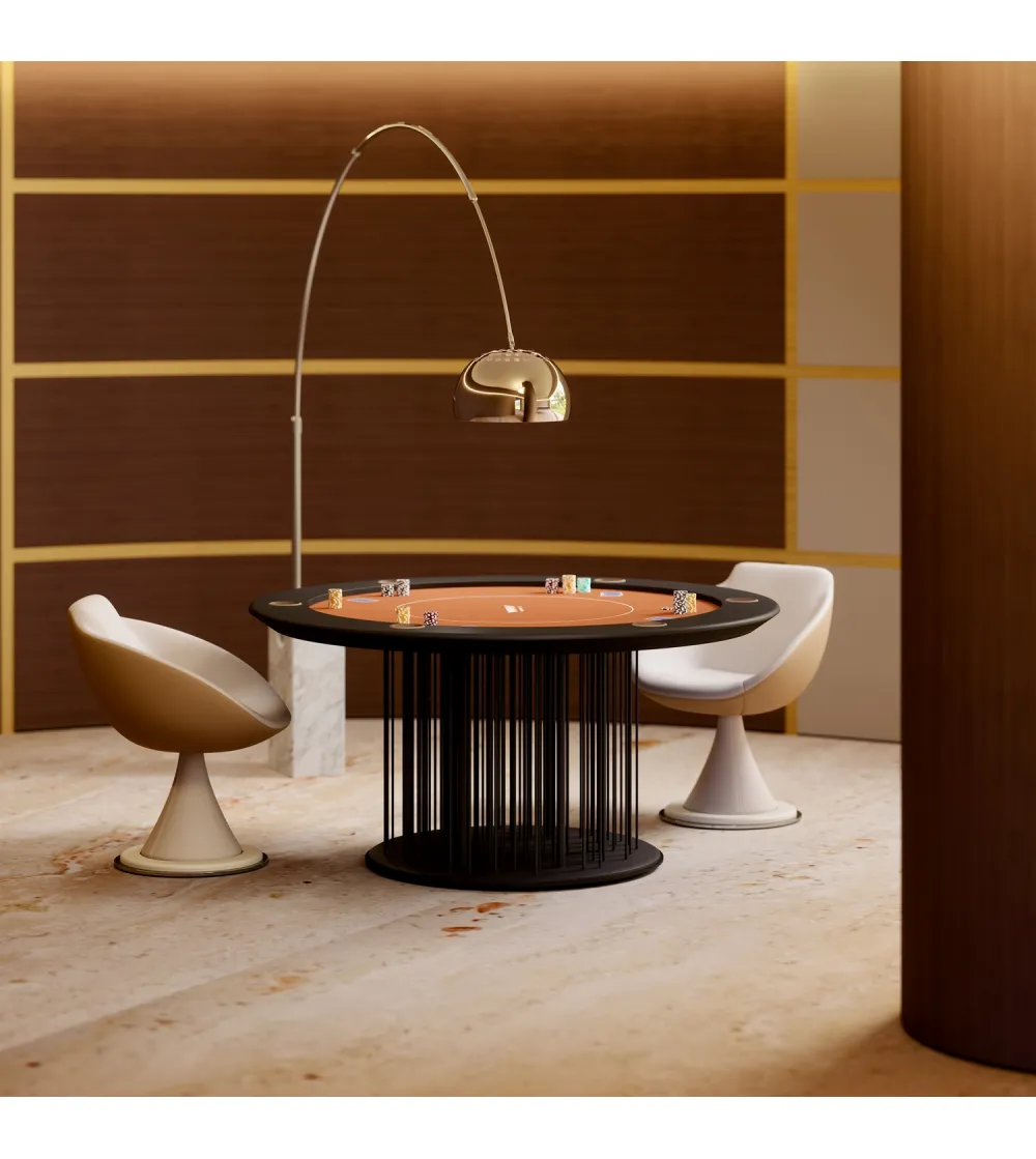 Vismara Design - Round Shanghai Poker...