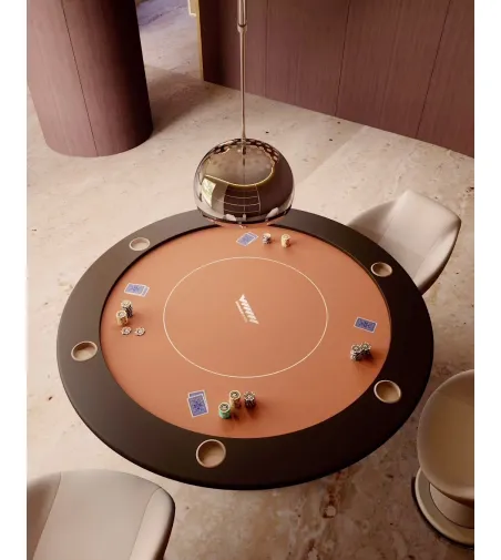 Vismara Design - Runder Shanghai Pokertisch
