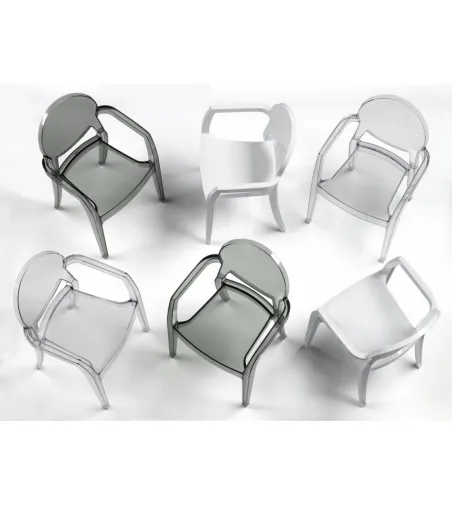 JSCAB - Set 2 Igloo Chairs with Armrests