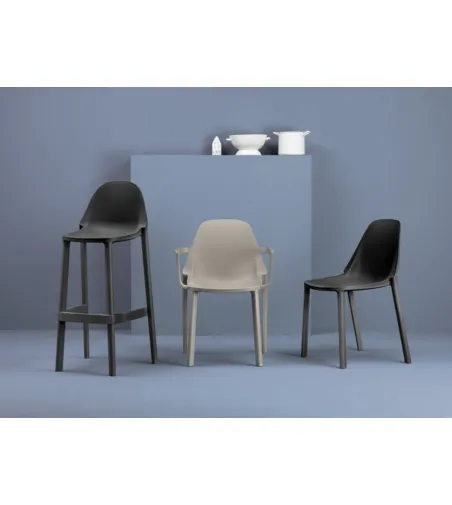 SCAB - Set 6 Più Chairs