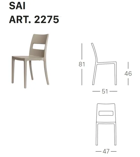 SCAB - Set 6 Sai Chairs